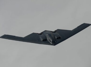 A B-2 Spirit strategic bomber