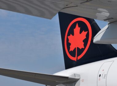 Air Canada aircraft tail logo