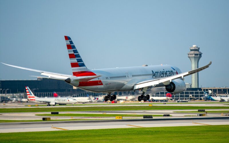 American Airlines 787 9 Chicago