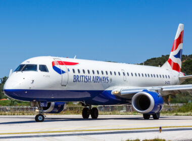 Skiathos,,Greece,,July,30,,2019:,British,Airways,Ba,Cityflyer