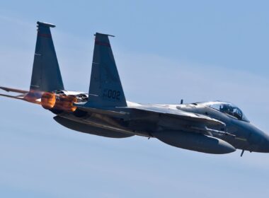 F-15 full afterburner