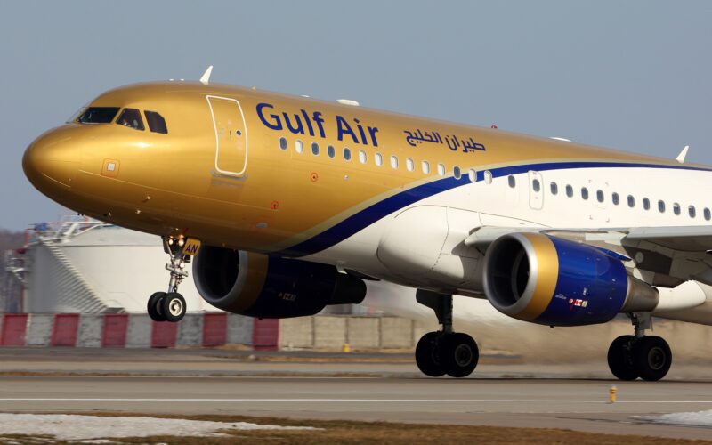 Gulf Air Airbus A320 214