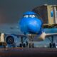 KLM Airbus A321 loading