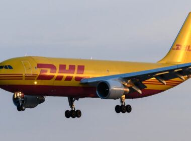 Heathrow,Airport,,London,,England,On,May,15,2018.,Dhl,Cargo