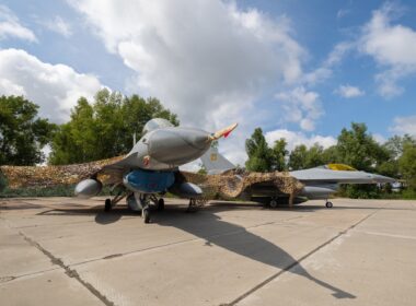 Ukraine's newly acquired F-16 jets