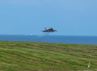 USAF F-22 Raptor at Kadena Air Base